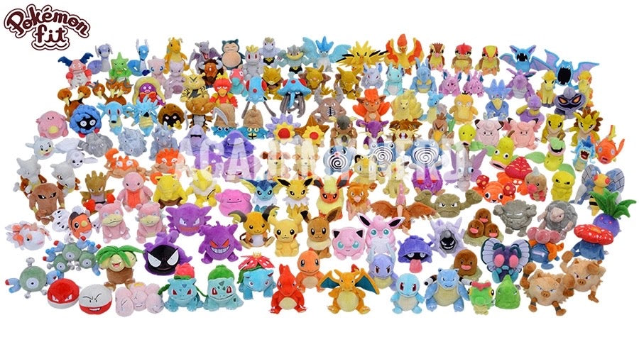 POKEMON FIT PELUCHE