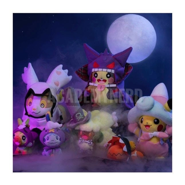 YAMPER PUMPKIN PARTY HALLOWEEN 2020 POKEMON CENTER PLUSH LIMITED EDITION