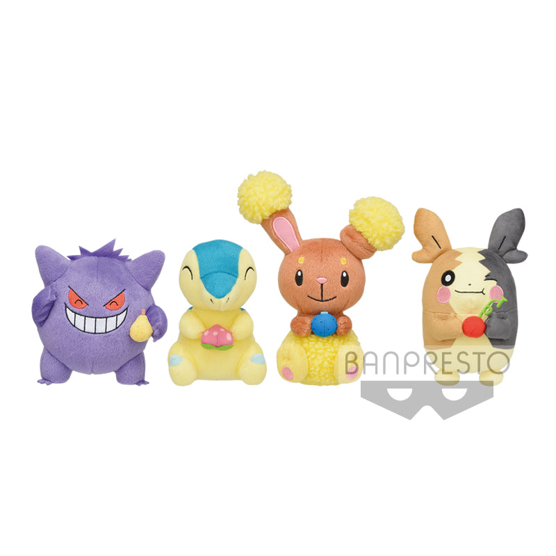 POKEMON MASCOT PLUSH GENGAR • CYNDAQUIL • BUNEARY • MORPEKO 14 CM