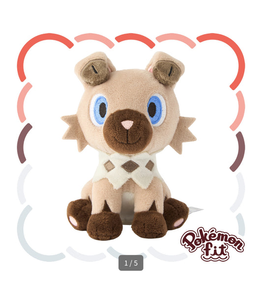 ROCKRUFF FIT POKÉMON CENTER PELUCHE