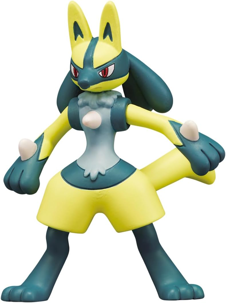 LUCARIO SHINY MS-52 MONCOLLE COLLECTION POKEMON SHINING TOMY