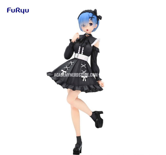 Figurina Re:ZERO - Rem Girly Outfit Black Trio-Try-It