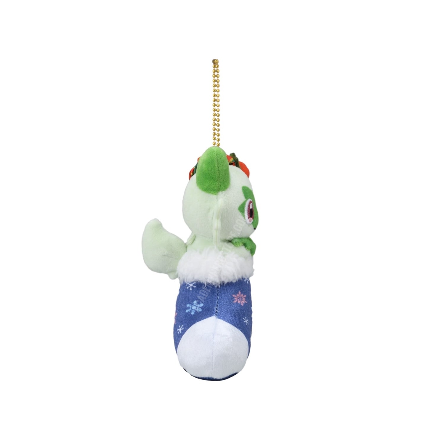 SPRIGATITO MASCOTTE CHRISTMAS POKÉMON CENTER PELUCHE