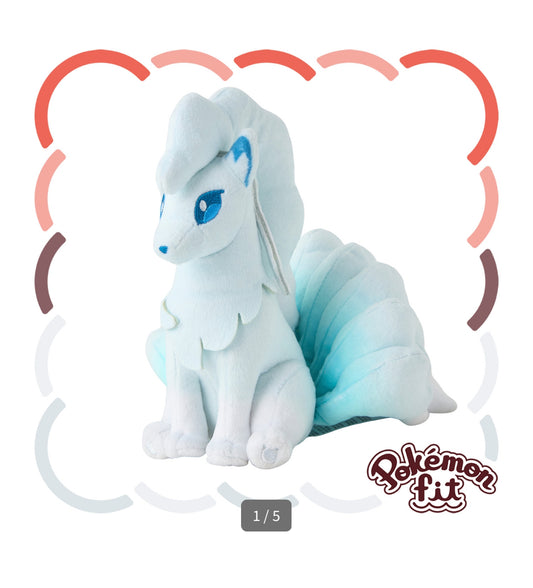 NINETALES ALOLA FIT POKÉMON CENTER PELUCHE