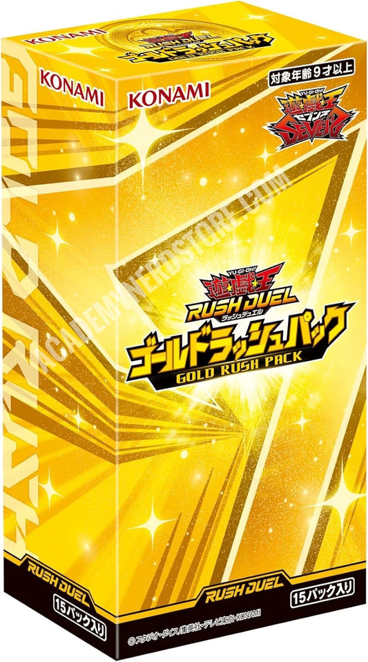 KONAMI Yu-Gi-Oh Rush Duel Gold Rush Pack SCATOLA CG1771 NEW JAP BOX