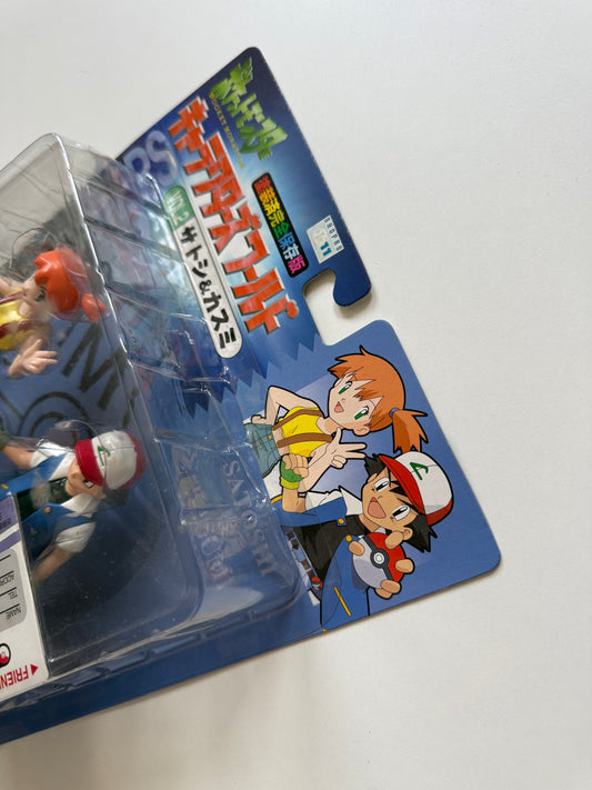 1998 Pokemon Pocket Monsters Figures Ash & Misty BOX TOMY JAPAN VINTAGE