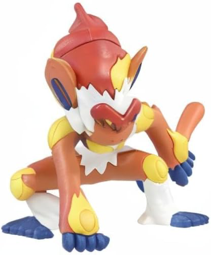 INFERNAPE MONCOLLE COLLECTION MS TOMY TAKARA