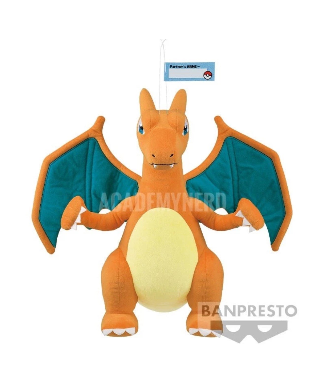CHARIZARD BANDAI BANPRESTO OFFICIAL 40 CM PLUSH WITH TAG