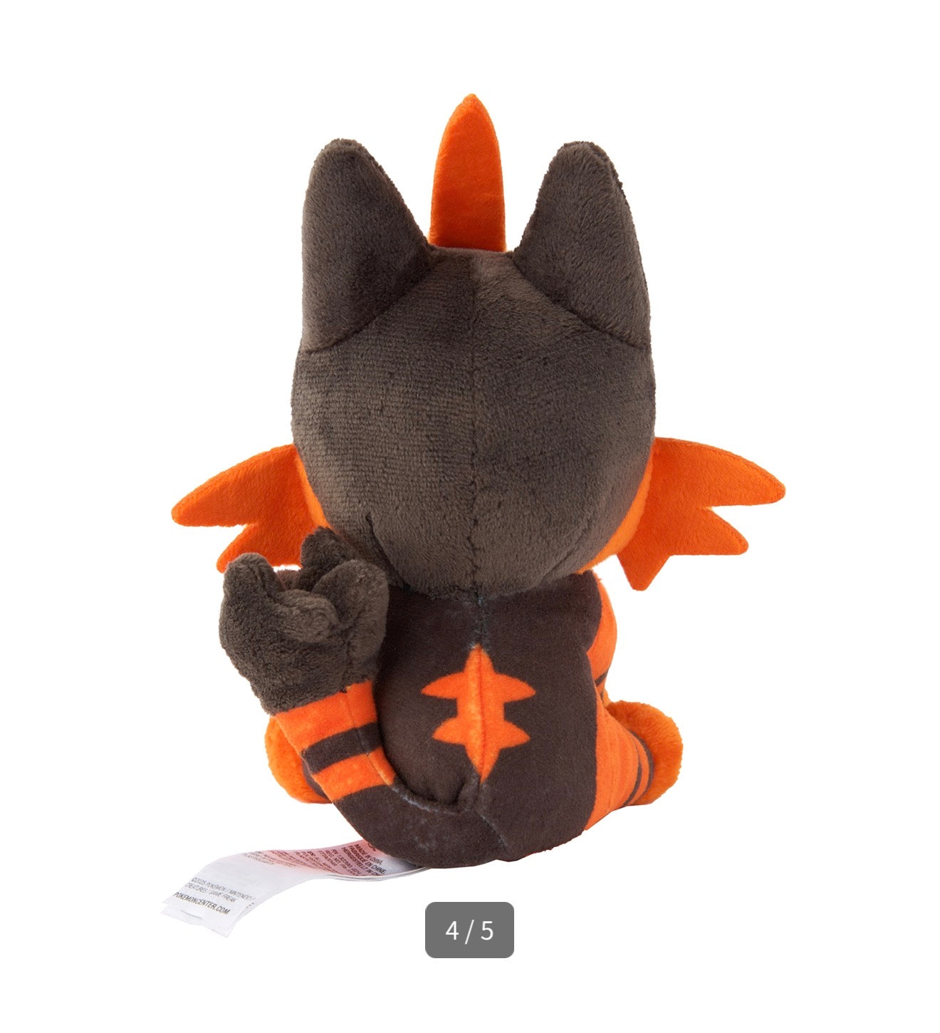 TORRACAT FIT POKÉMON CENTER PELUCHE