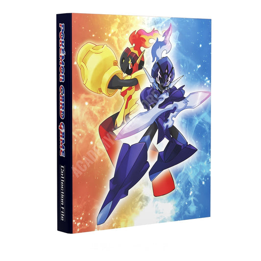 ALBUM RACCOGLITORE CARTE POKEMON ARMAROUGE & CERULEDGE A 9 TASCHE POKÉMON CENTER