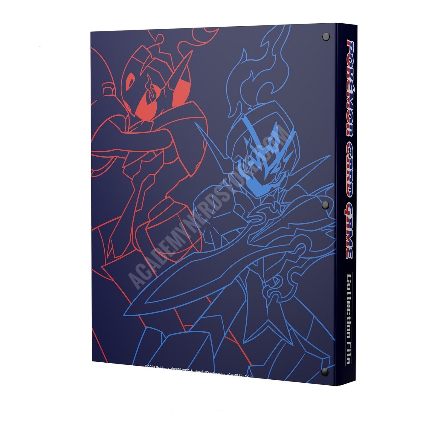 ALBUM RACCOGLITORE CARTE POKEMON ARMAROUGE & CERULEDGE A 9 TASCHE POKÉMON CENTER