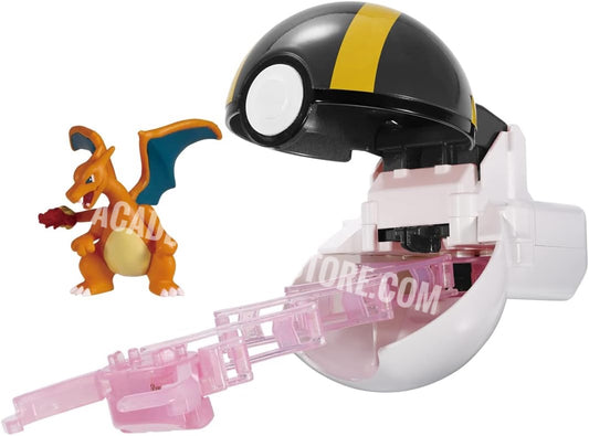 CHARIZARD & ULTRA BALL Takara Tomy Monster Collection Moncolle Action Figure