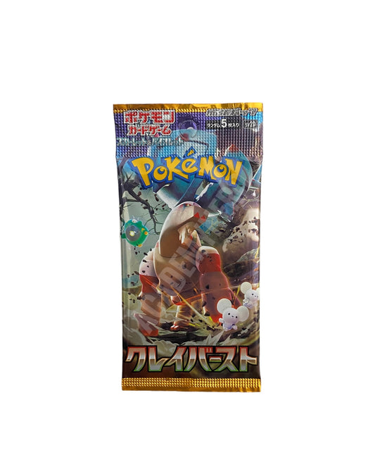 CLAY BURST PACCHETTO 5 CARTE (JP)