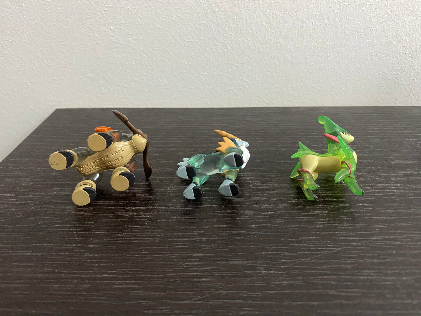 VIRIZION & TERRAKION & COBALION - CLEAR FIGURE TOMY CGTSJ