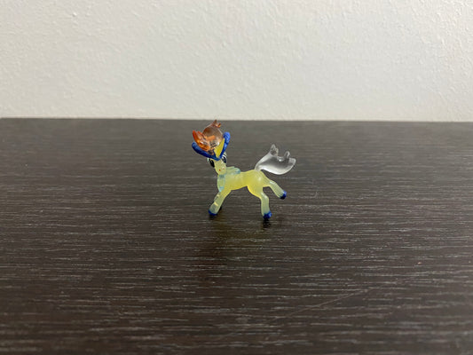 KELDEO CLEAR - MINI FIGURE ZUKAN
