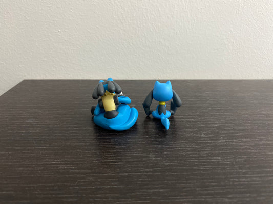 RIOLU & LUCARIO - SLEEPING FIGURE POKEMON