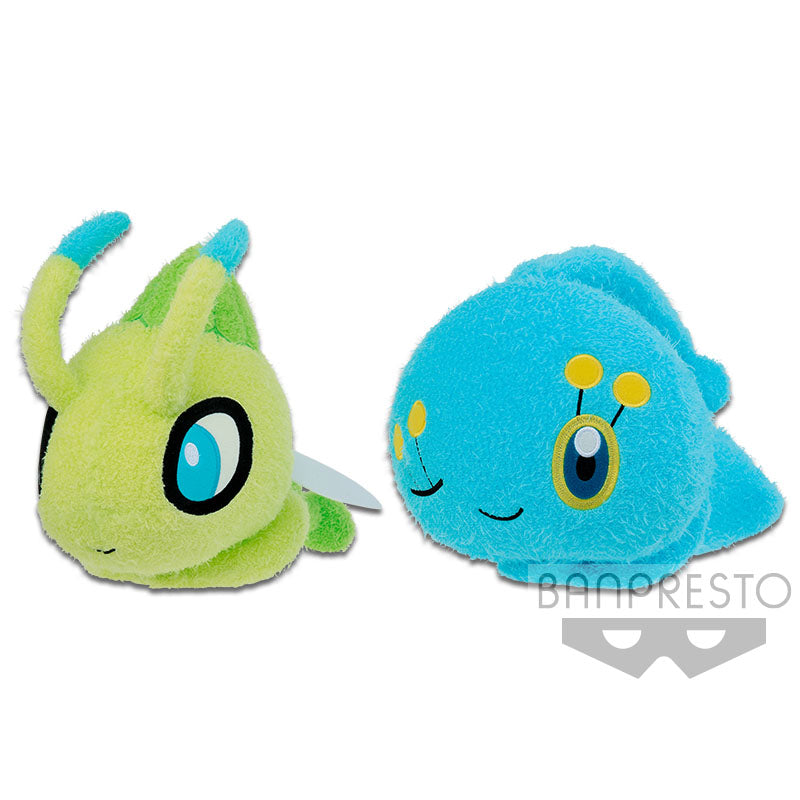 POKEMON PLUSH SUPER BIG CELEBI FLUFFY • MANAPHY FLUFFY 38 CM