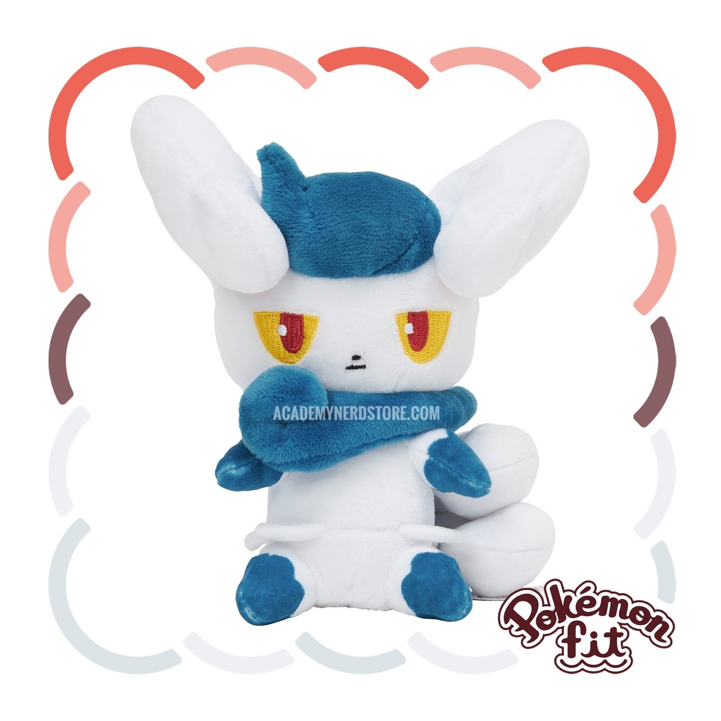 MEOWSTIC FIT POKEMON CENTER PELUCHE