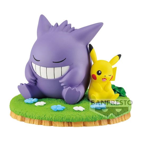 GENGAR & PIKACHU BANPRESTO ACTION FIGURE