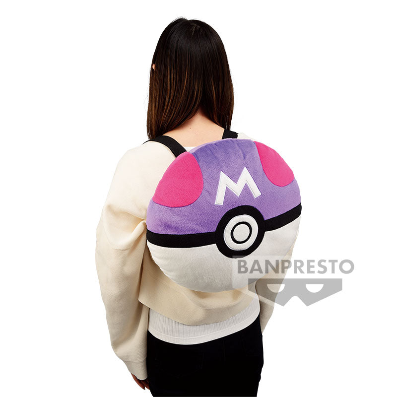 ZAINO MASTER BALL POKÉMON SUPER BIG BANPRESTO 36 CM