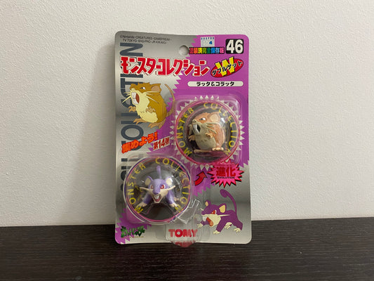 RATTATA & RATICATE BOX TOMY CGTSJ VINTAGE