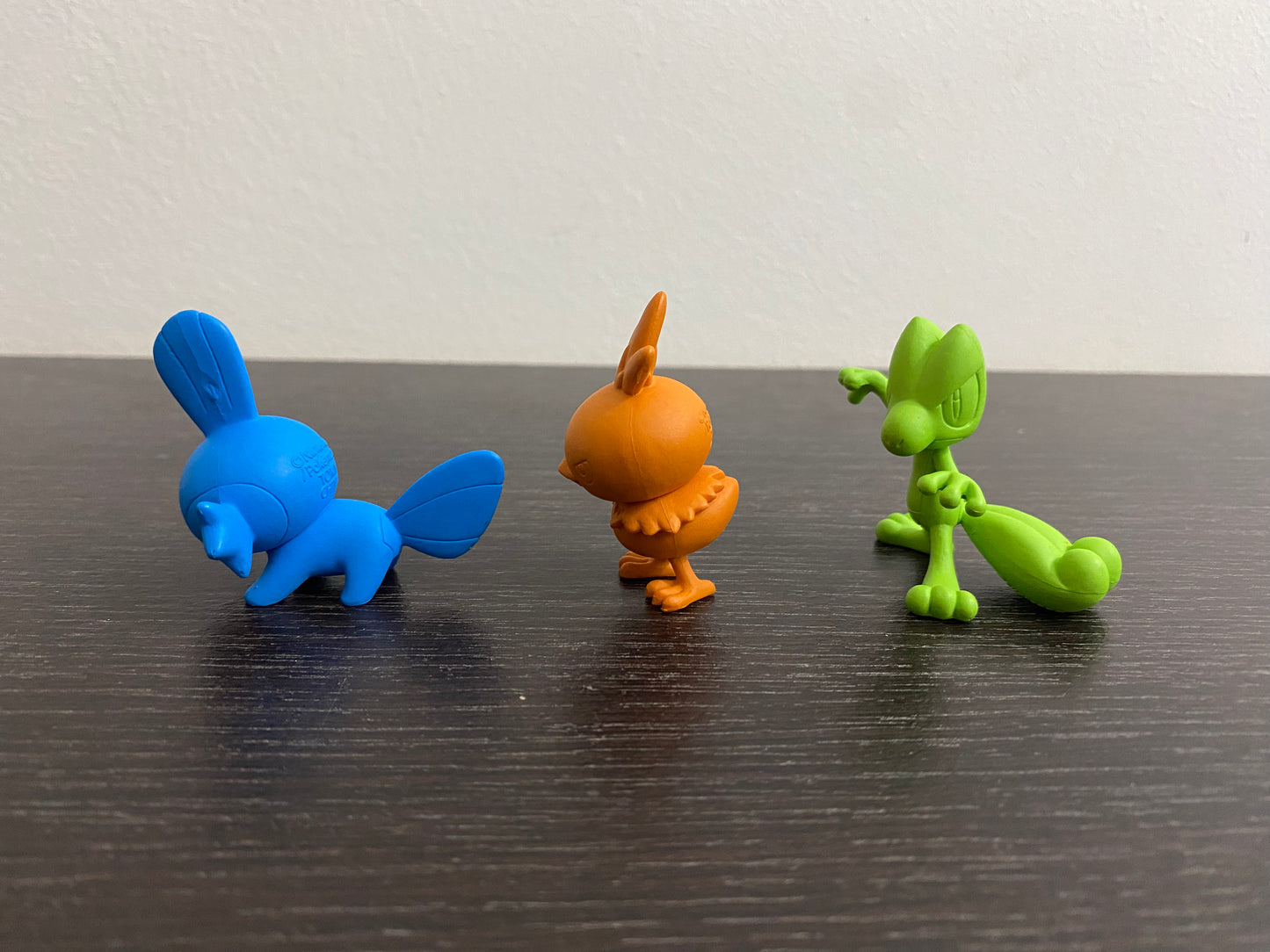 TORCHIC & TREECKO & MUDKIP SINGLECOLOR - FIGURE TOMY