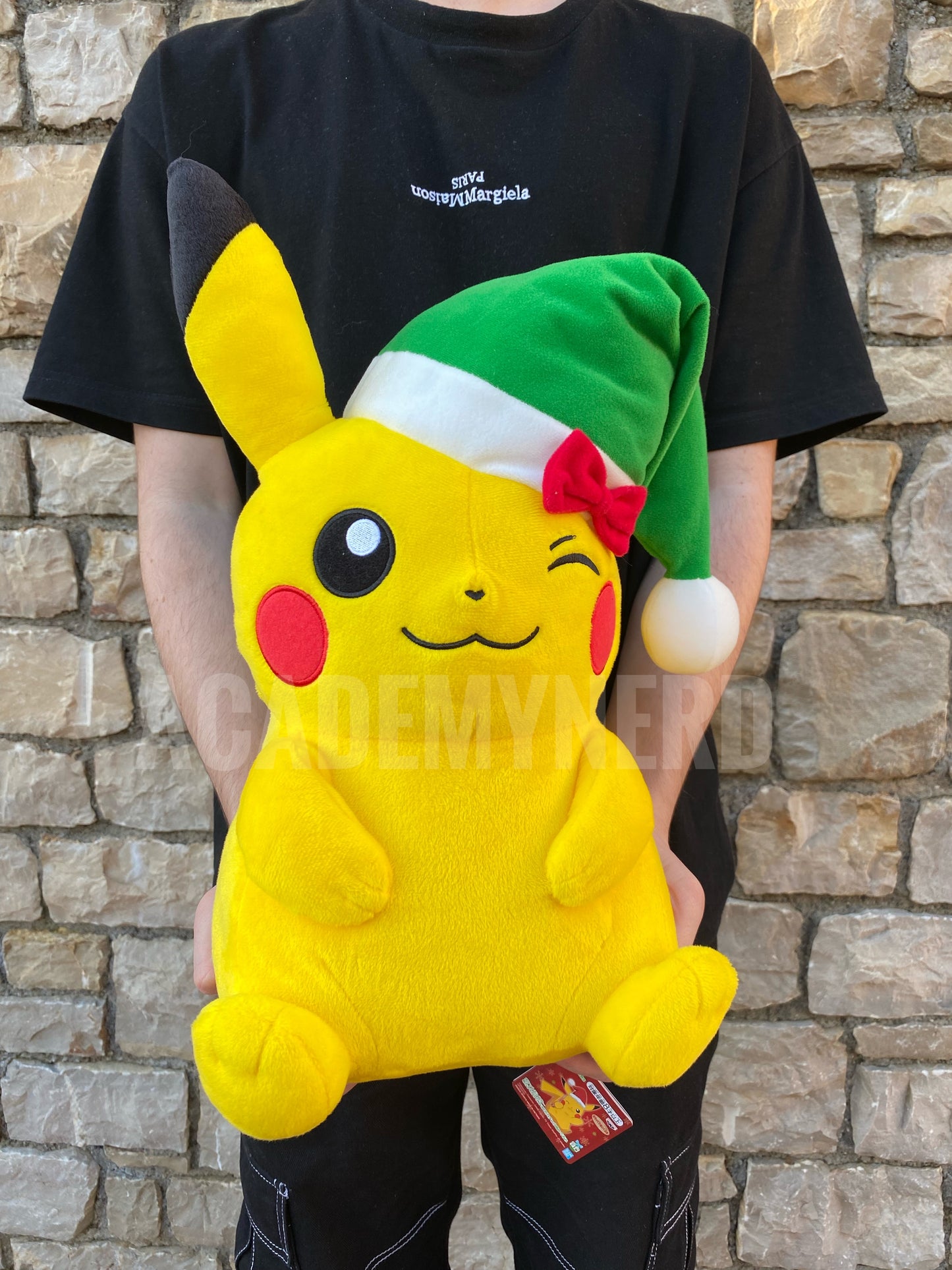 PIKACHU CHRISTMAS SUPER BIG BANPRESTO PELUCHE 40 CM