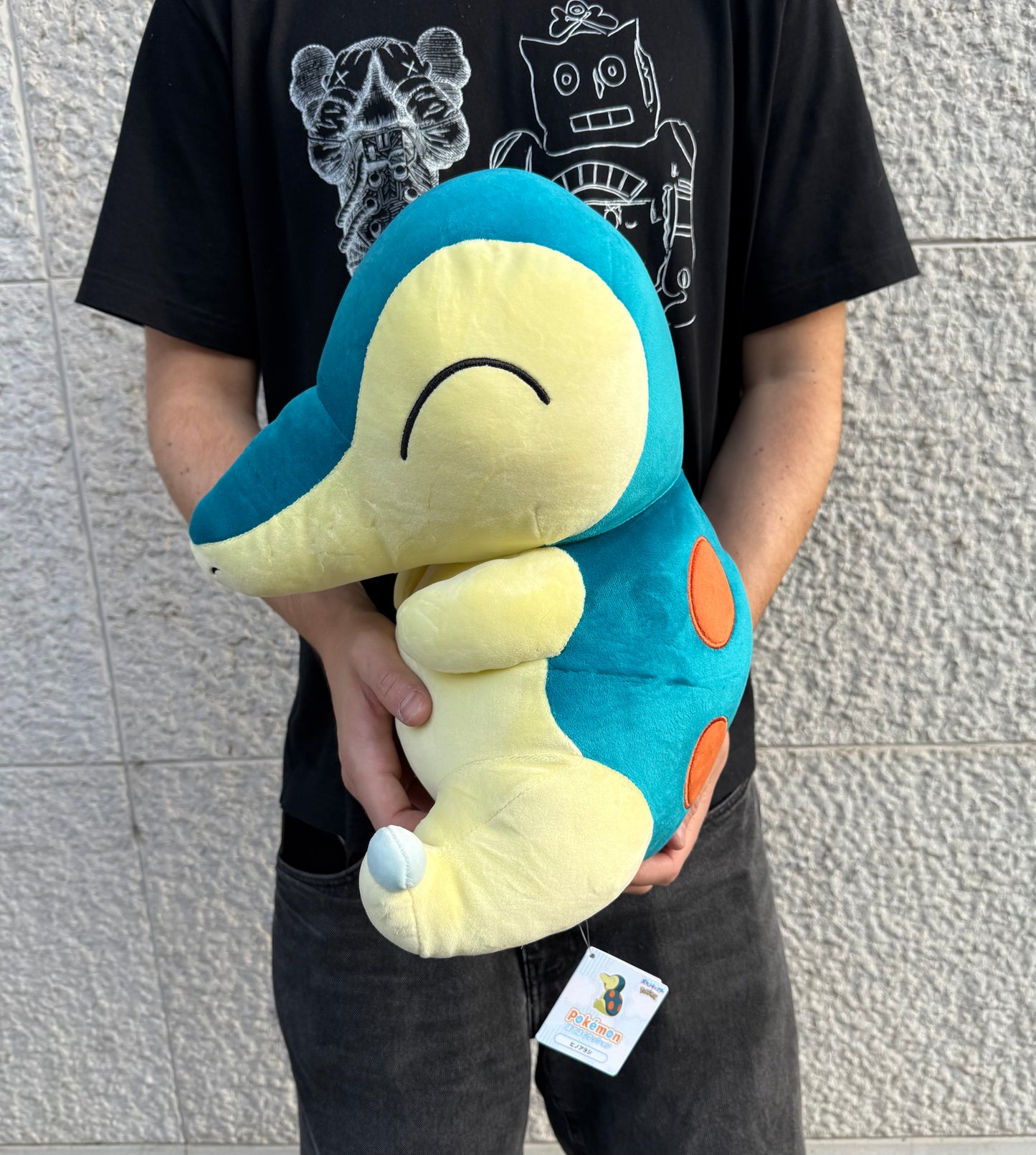 CYNDAQUIL SUPER BIG SANEI POKEMON ALL STAR COLLECTION PLUSH POKEMON CENTER WITH TAG