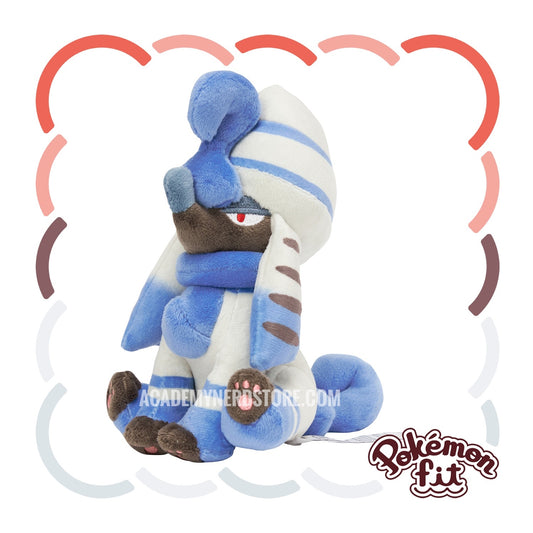 FURFROU TAGLIO FARAONE FIT POKEMON CENTER PELUCHE