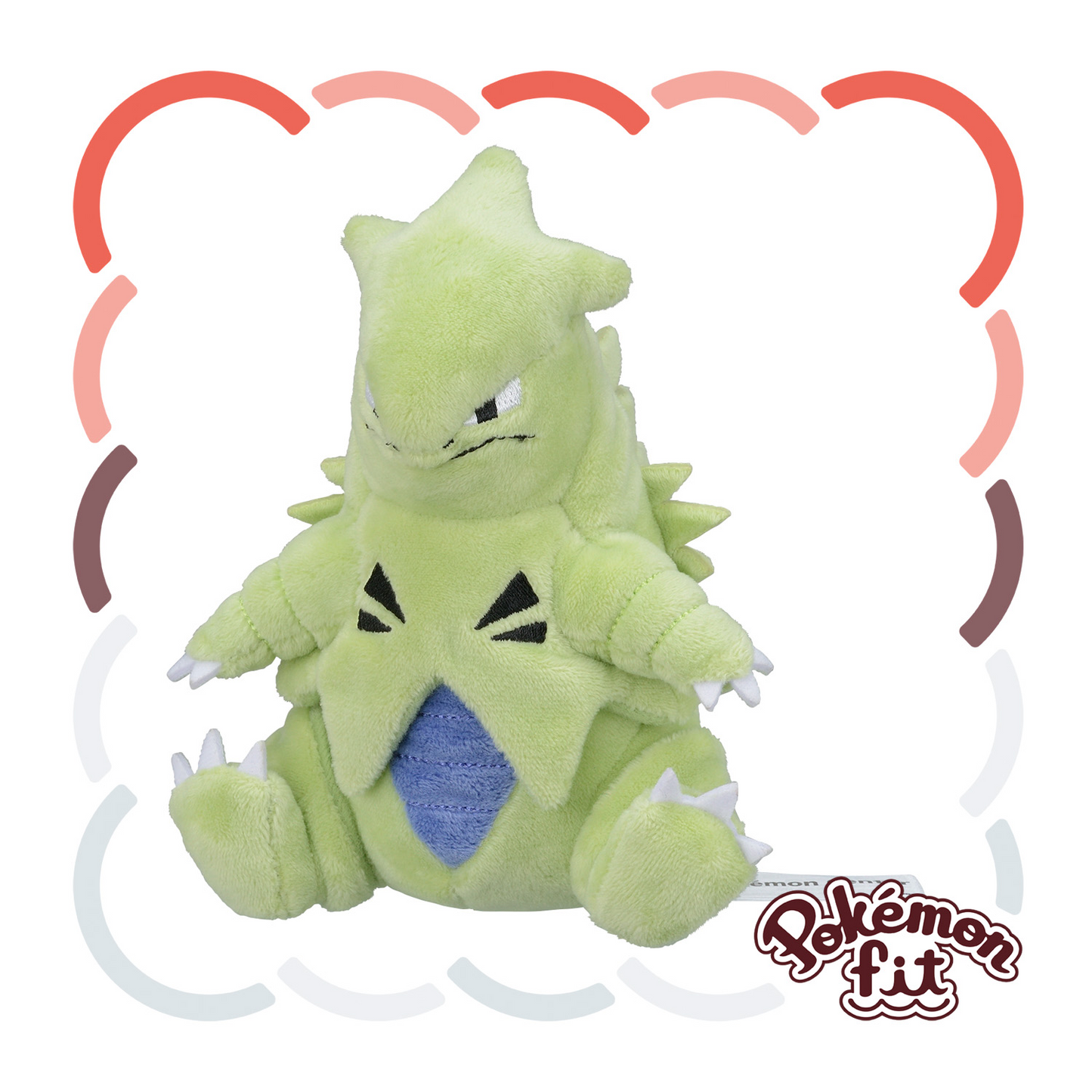 TYRANITAR FIT POKEMON CENTER PELUCHE