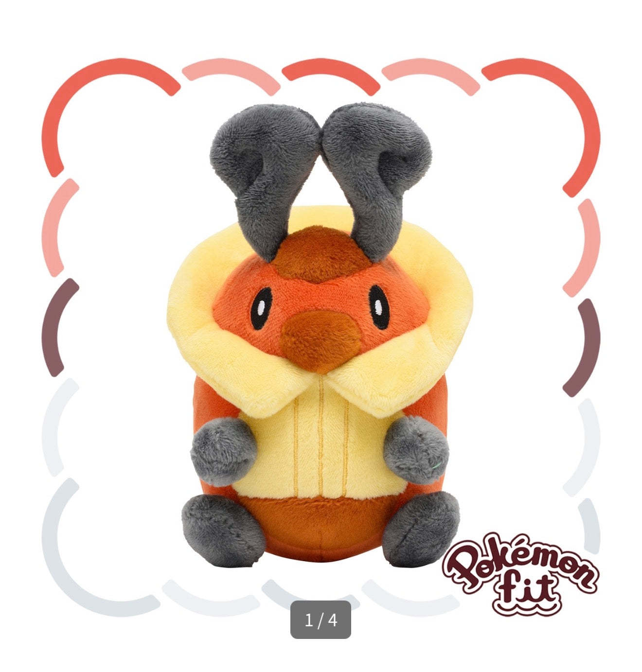 KRICKETOT FIT POKÉMON CENTER PELUCHE