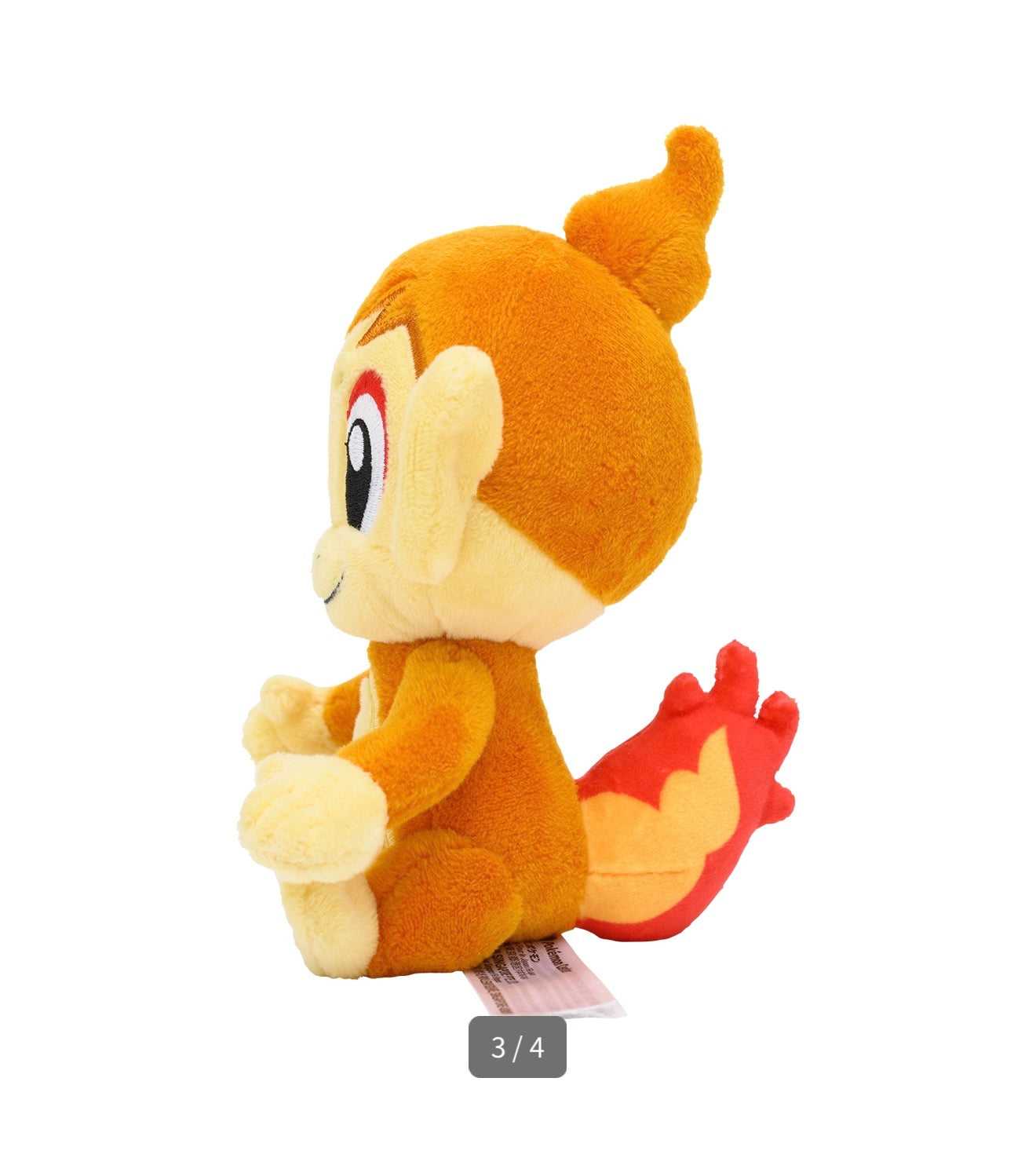 CHIMCHAR FIT POKÉMON CENTER PELUCHE