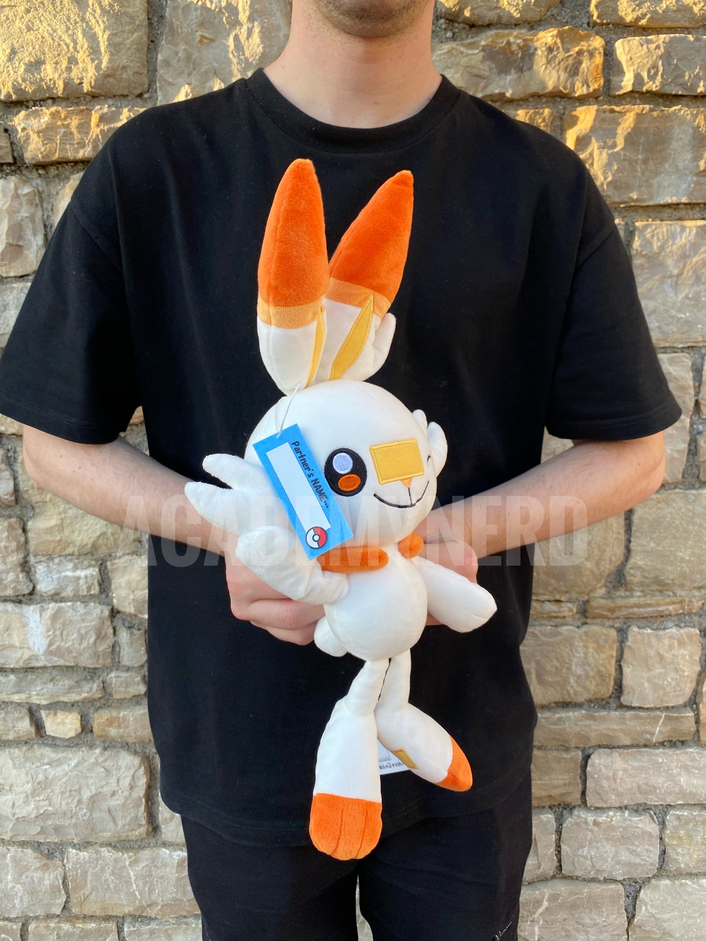 SCORBUNNY BIG BANPRESTO ‘PARTNER’S NAME’ PELUCHE 32 CM