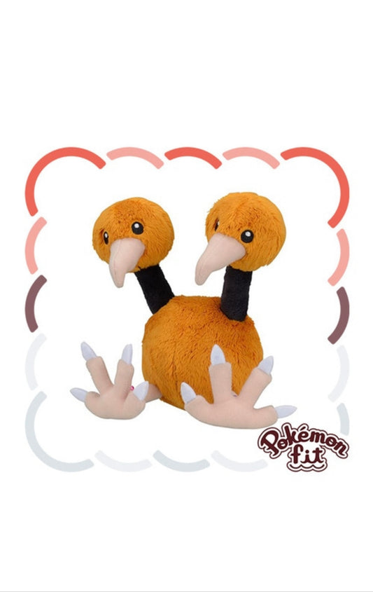 DODUO FIT POKEMON CENTER PELUCHE