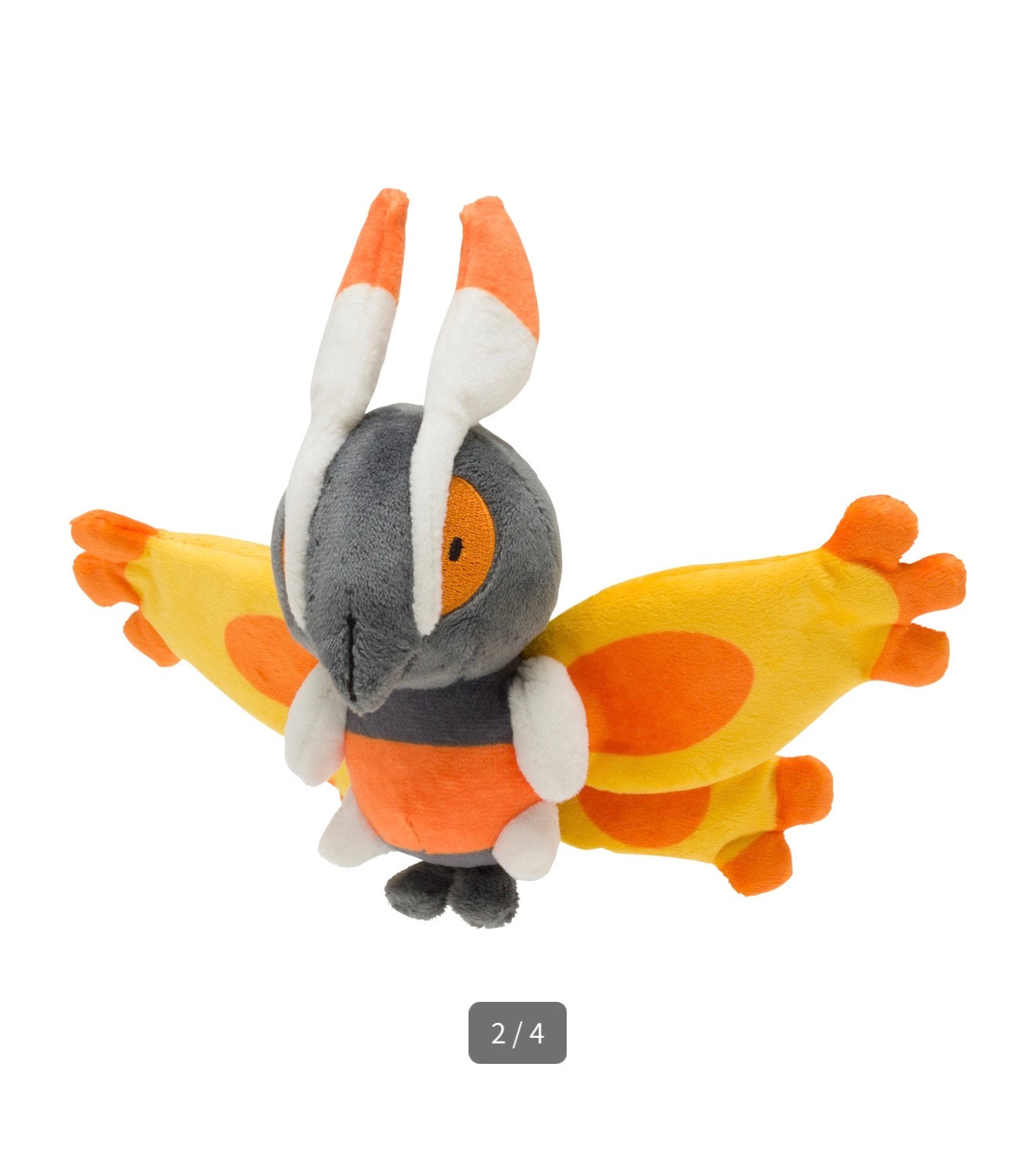 MOTHIM FIT POKÉMON CENTER PELUCHE