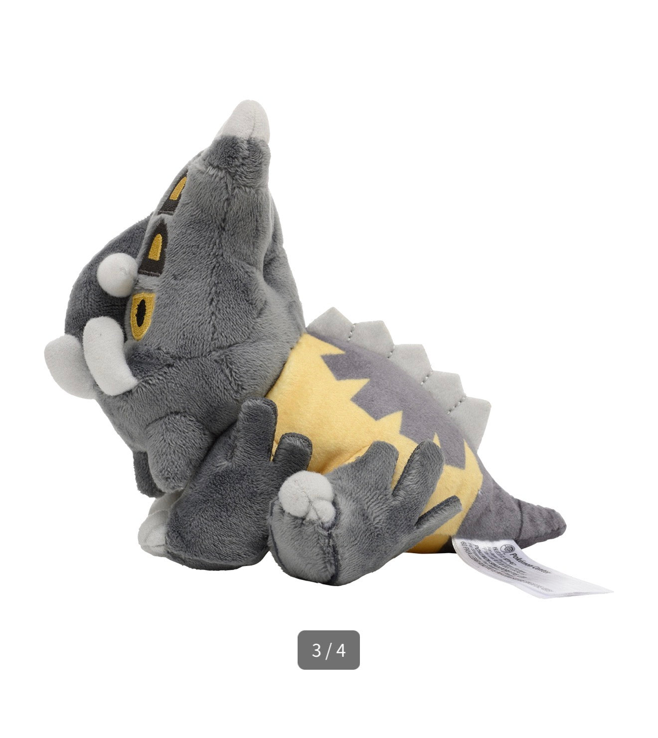 BASTIODON FIT POKEMON CENTER PELUCHE