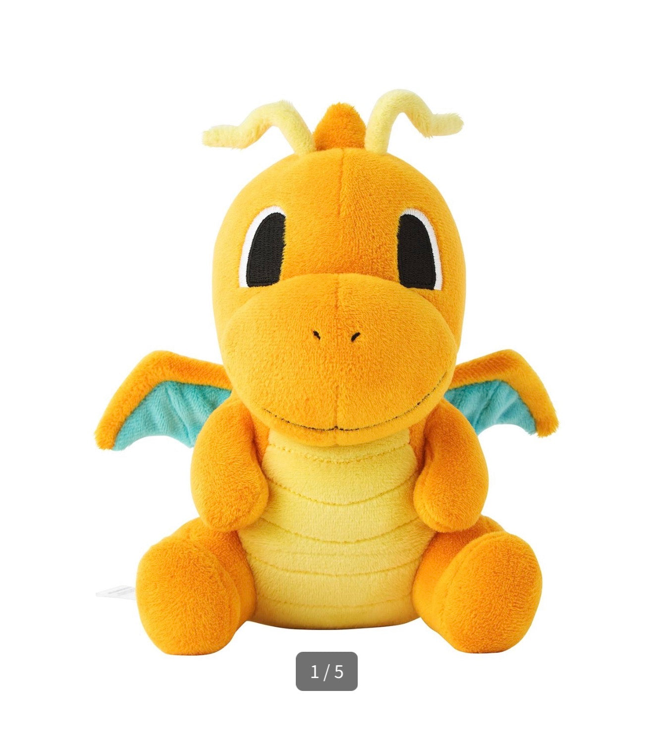 DRAGONITE DOLL POKEMON CENTER PELUCHE