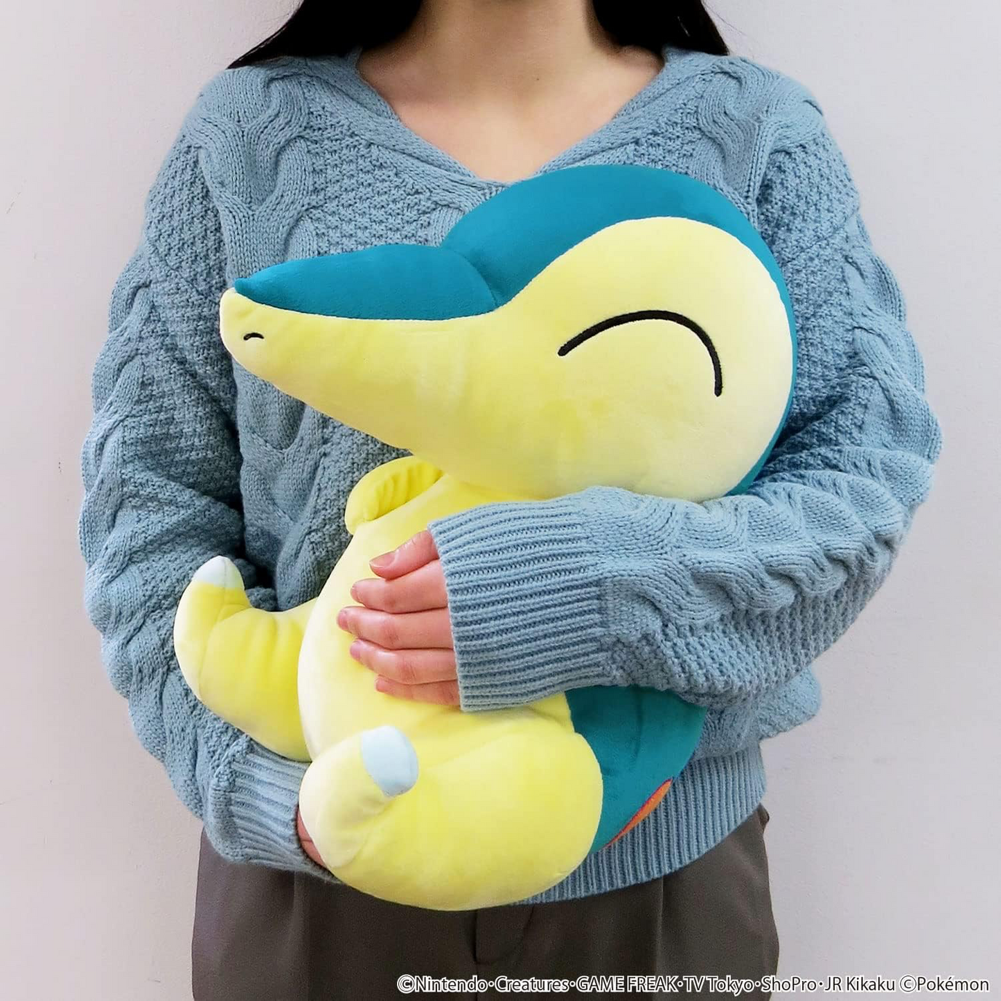 CYNDAQUIL SUPER BIG SANEI POKEMON ALL STAR COLLECTION PLUSH POKEMON CENTER WITH TAG