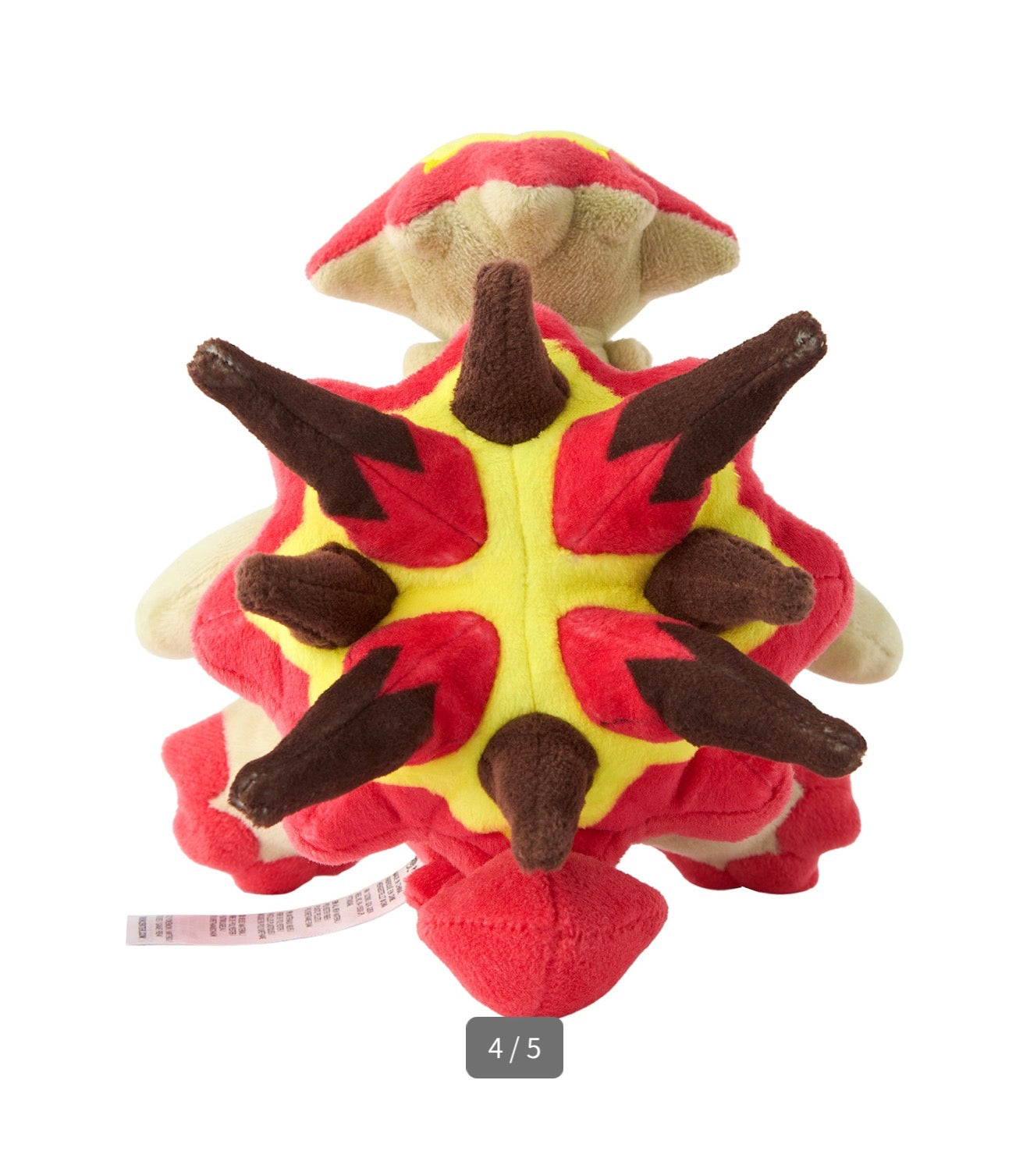 TURTONATOR FIT POKÉMON CENTER PELUCHE