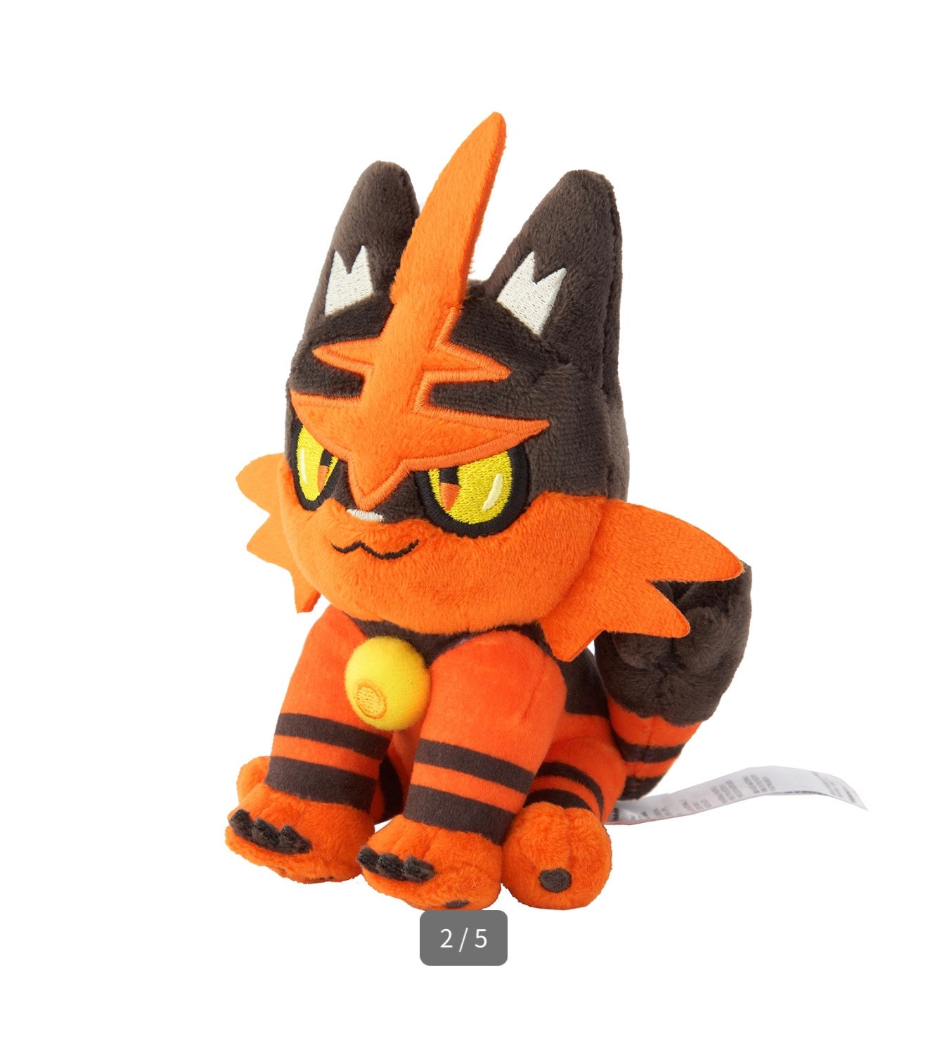 TORRACAT FIT POKÉMON CENTER PELUCHE