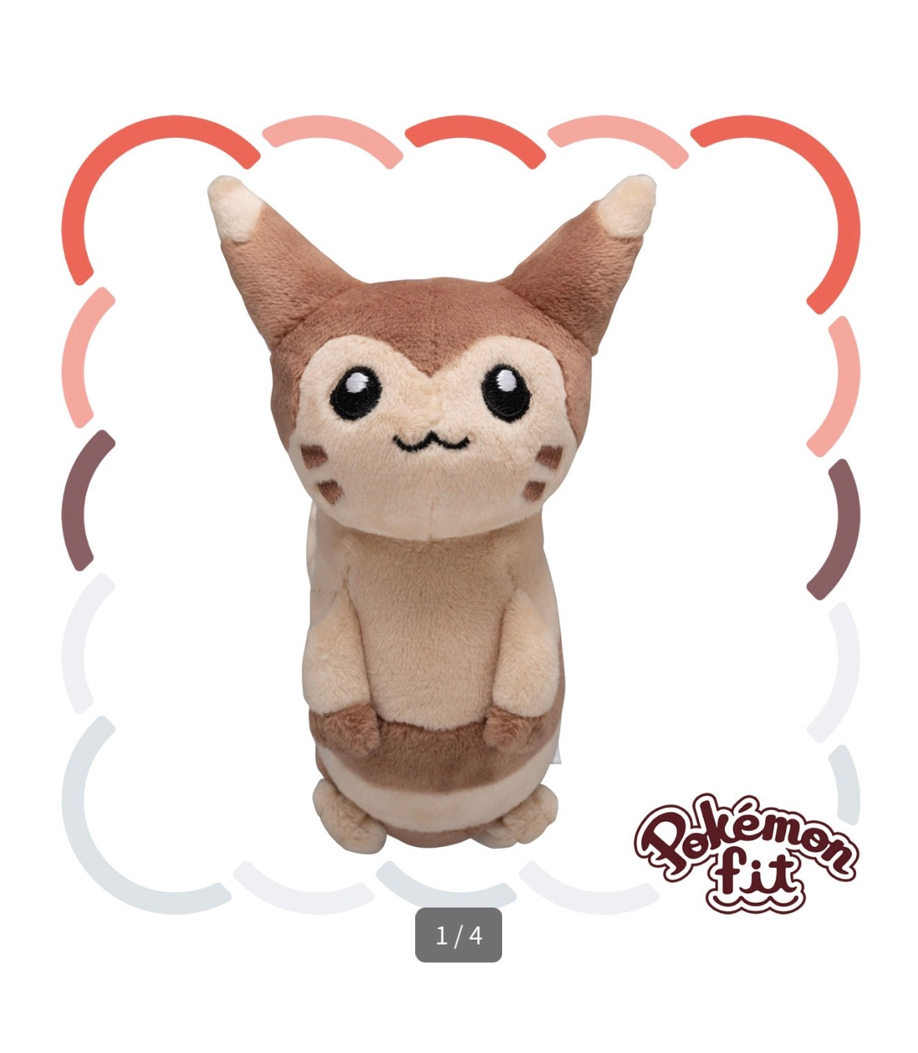 FURRET FIT POKÉMON CENTER PELUCHE