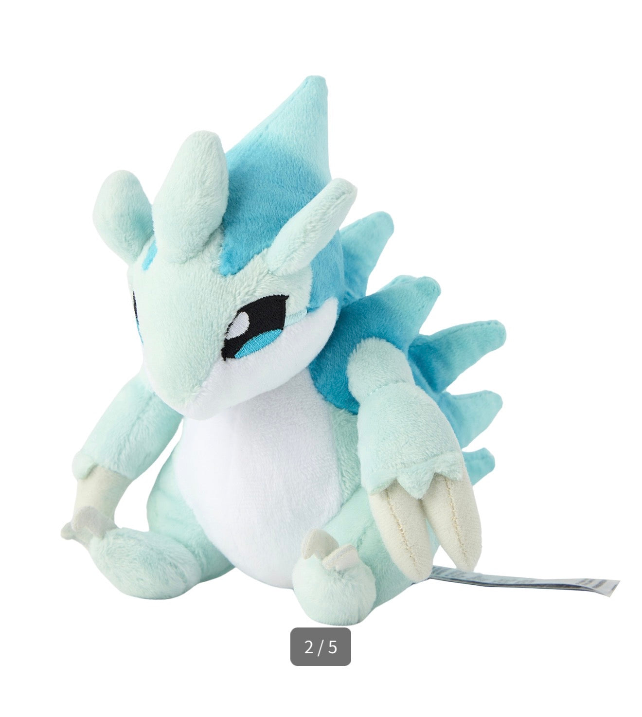 SANDSLASH ALOLA FIT POKÉMON CENTER PELUCHE