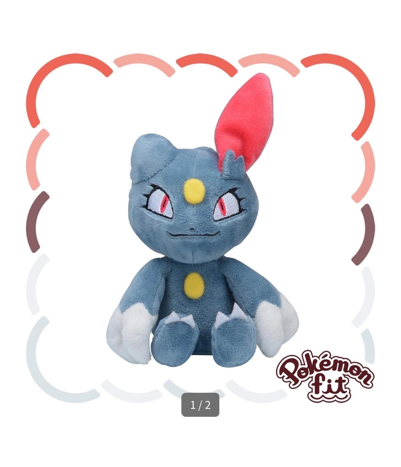 SNEASEL FIT POKÉMON CENTER PELUCHE