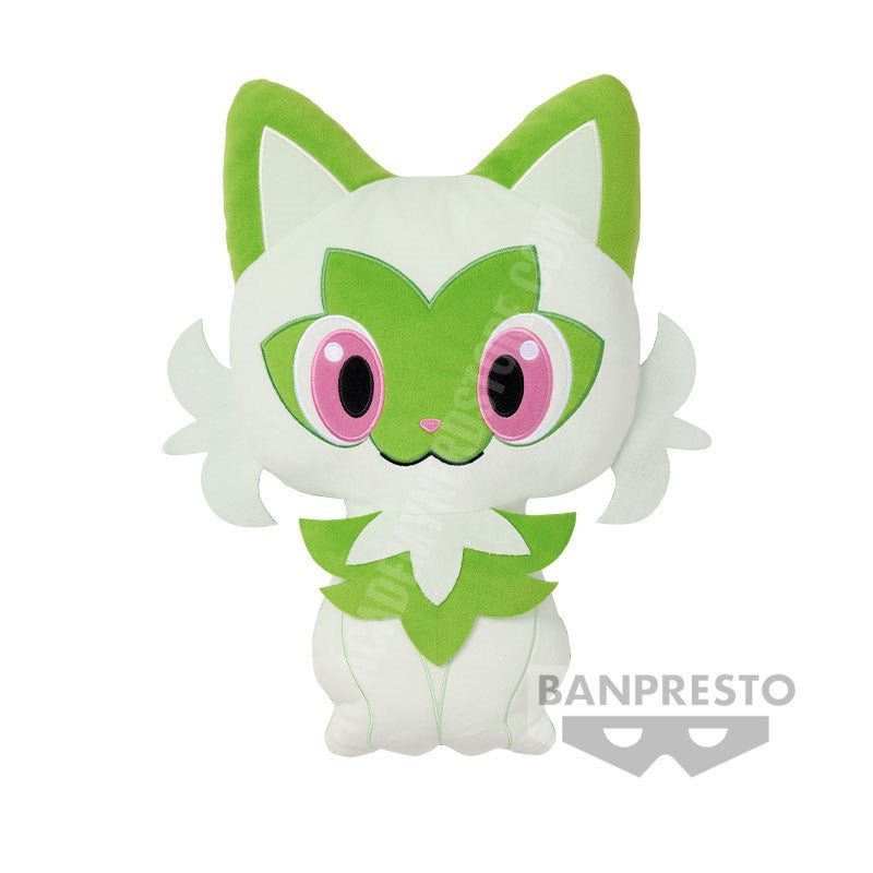 SPRIGATITO POKÉMON CUSCINO SUPER BIG BANPRESTO 35 CM