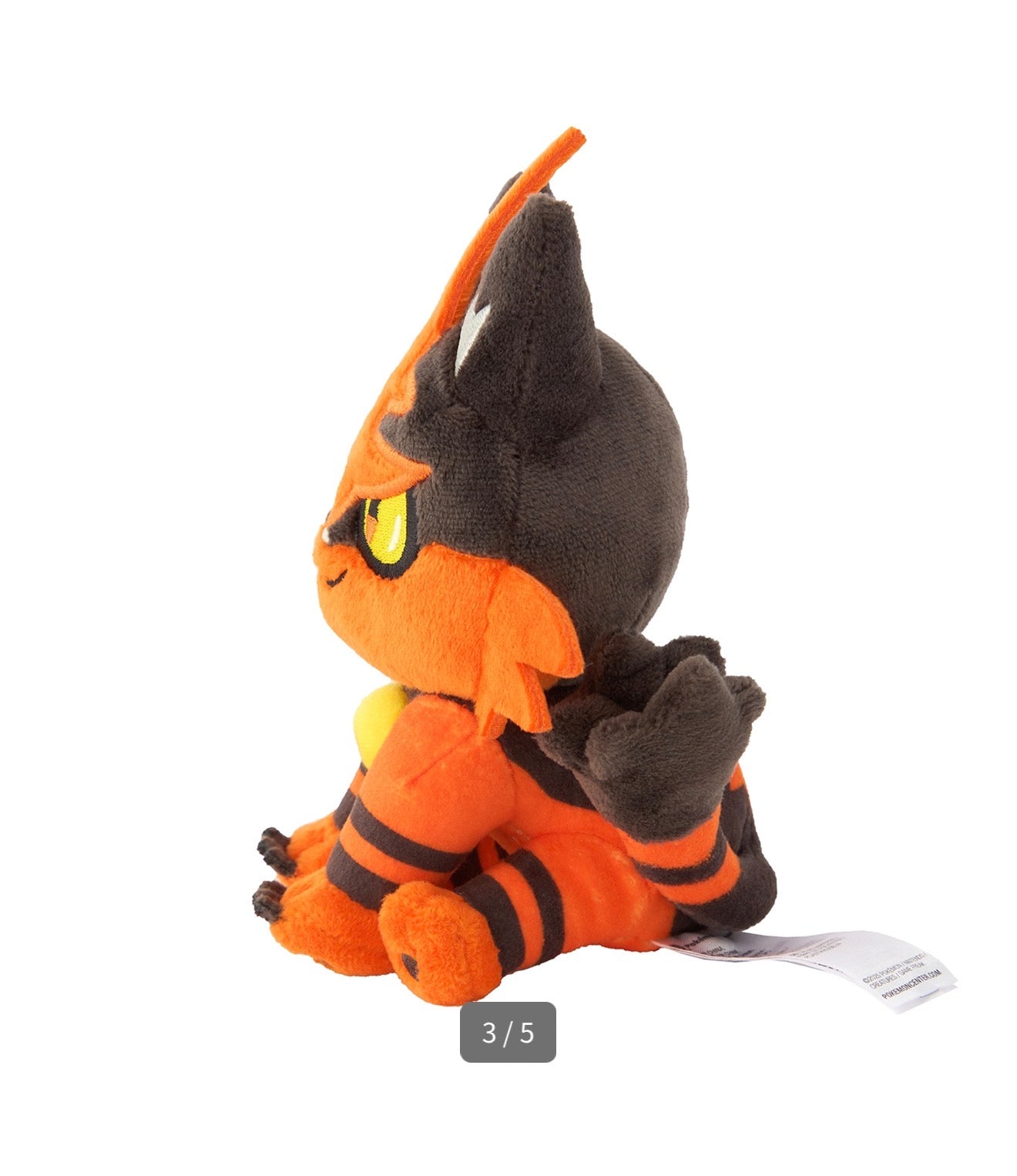 TORRACAT FIT POKÉMON CENTER PELUCHE