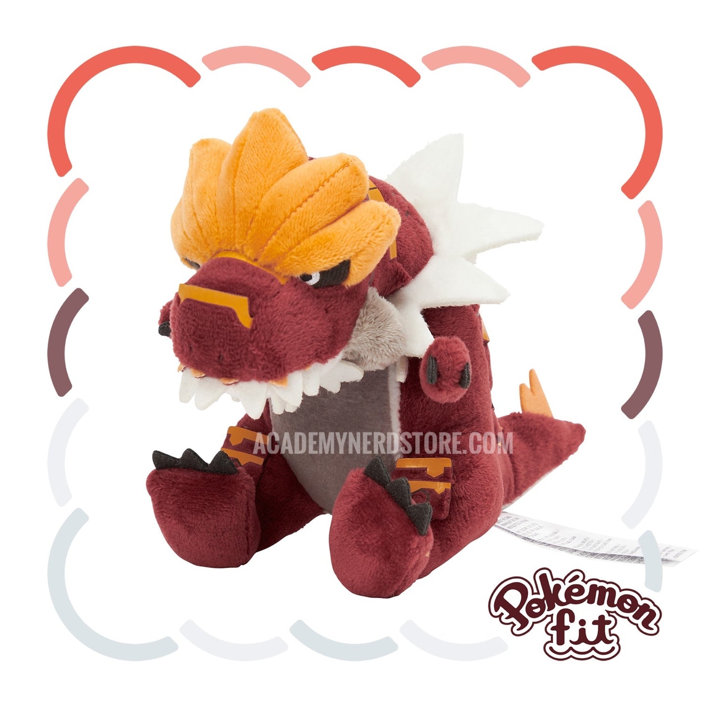 TYRANTRUM  FIT POKEMON CENTER PELUCHE