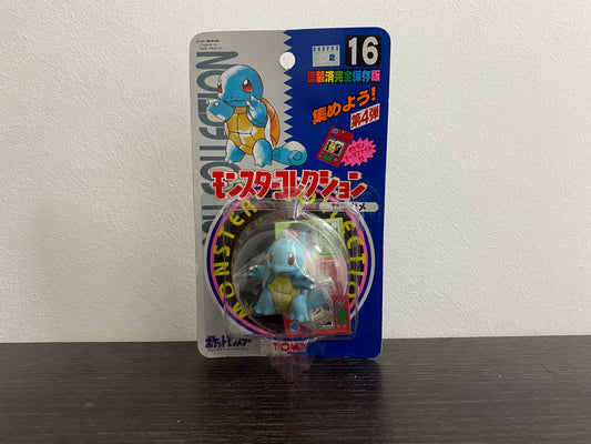 SQUIRTLE BOX TOMY CGTSJ VINTAGE