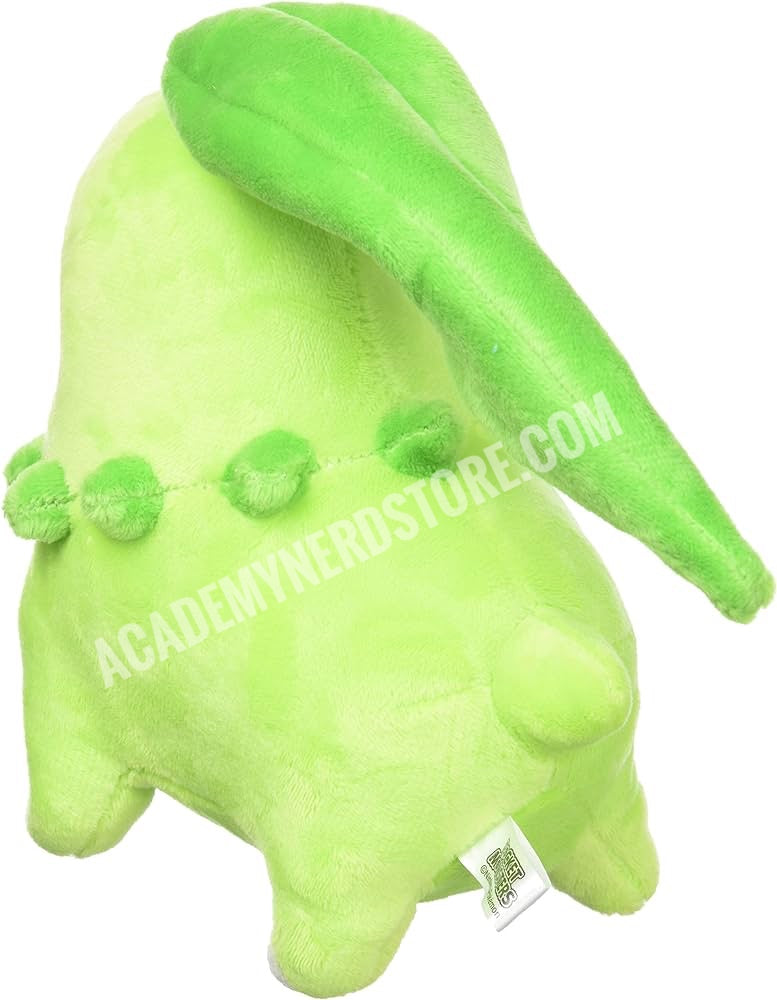 CHIKORITA  PELUCHE SANEI ALL COLLECTION POKEMON CENTER