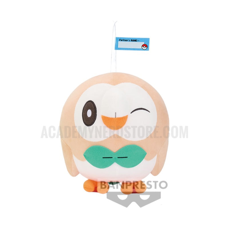 ROWLET BIG BANPRESTO BANDAI “HELLO PARTNER’S” PELUCHE 27 CM