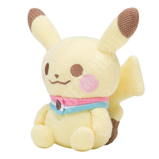 BAMBOLA PIKACHU AMIGURUMI LAVORATA A MAGLIA POKÉMON CENTER LIMITED EDITION